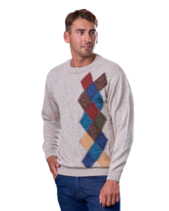 Sweater Bossa Intarsia Rombos Bugato (7970) - comprar online