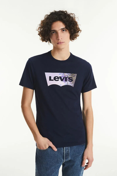 Remera Graphic Set In Neck Batwing Levis(8955)