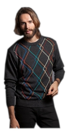 Sweater Cuello Redondo Bossa Rombos Bugato (7194) - comprar online