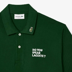 Chomba Con Eslogan Bordado Original Lacoste (9641) - comprar online