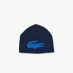 GORRO TEJIDO TEJIDO REVERSIBLE LACOSTE (9551)