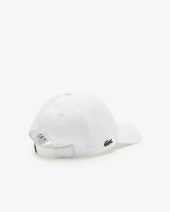 GORRA LISA SARGA DE ALGODON ORGANICO LACOSTE (9609) - comprar online