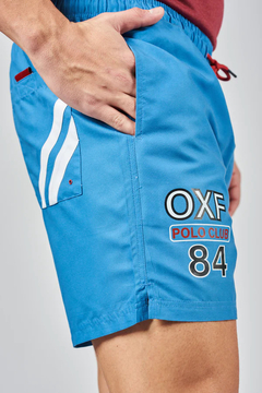 SHORT DE BAÑO BRISBANE LISO OXFORD POLO CLUB (9376) en internet