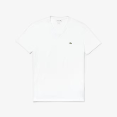 T- Shirt básica cuello V Lacoste (7683) - tienda online