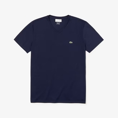 T- Shirt básica cuello V Lacoste (7683) - tienda online