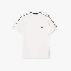 T-shirt Cotton Jersey Logo Stripe Lacoste (9566) - comprar online