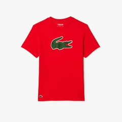 Remera Ultra- Dry Con Estampado Del Cocodrilo Lacoste (9588)