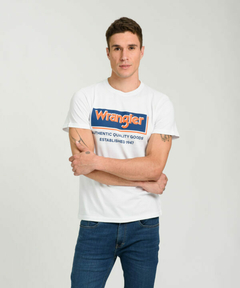 T-SHIRT QUALITY GOODS WRANGLER (9568) - tienda online