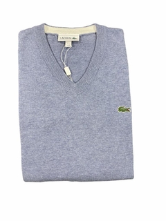 Sweater Liso Escote V Lacoste (7687) en internet