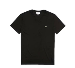 T- Shirt básica cuello V Lacoste (7683)