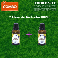 Combo: 2 Óleos de Andiroba 100%