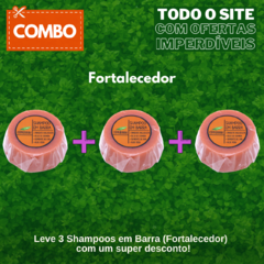 Combo: 3 Shampoos em Barra de Copaíba – Pimenta Malagueta (Fortalecedor)