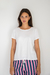 Remera Pima blanca - Mujer - comprar online