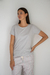 Remera Pima Gris claro - Mujer