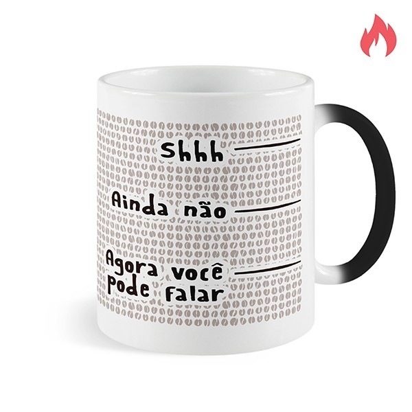 Caneca Gírias Preta