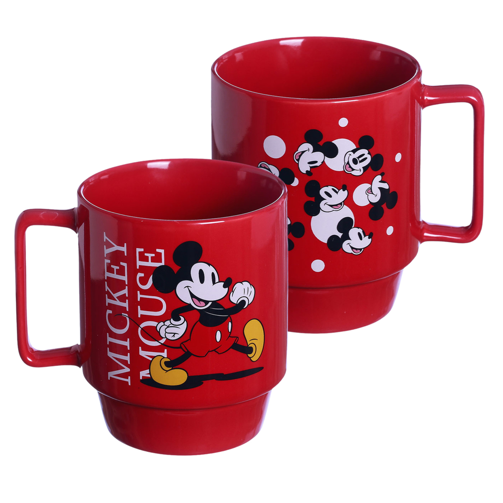 Chávena com Caixa Mickey Mouse Cerâmica 360 ml - Mickey Mouse