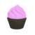 luminaria-abajur-mesa-formato-cupcake-rosa-usare-com-lampada-apagada-fundo-branco