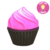 luminaria-abajur-mesa-formato-cupcake-rosa-usare-com-lampada-imagem-principal