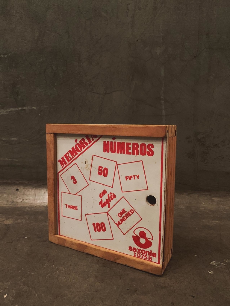 Jogo Memoria 32 Cartas Numeros Potuguês E Inglês Matemática