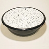 Bowls enlozado blanco salpicado x 20 cm