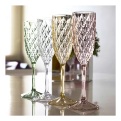 Copa Champagne Labrada Glamour Acrílico x 200 cc. x 6 uni. -varios colores- - comprar online
