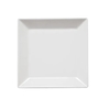 Plato postre cuadrado blanco Oxford x 20 cm x 6 uni