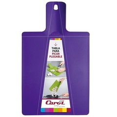 Tabla de picar plástica plegable Carol -varios colores- - comprar online