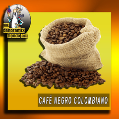 CAFÉ NEGRO COLOMBIANO - COLOMBIAN BLACK COFFEE