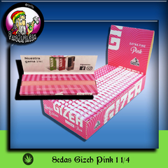 SEDAS GIZEH PINK 1 1/4 EXTRA FINO VEGAN FRIENDLY