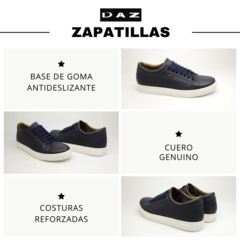 Zapatillas Palermo 1425 Azul - Zapatería DAZ