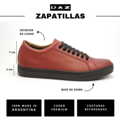 Zapatillas Palermo 1425 Rojo en internet
