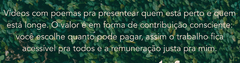 Banner da categoria Presente Poesia