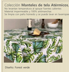 MANTEL DE TELA ATÉRMICO FOREST 140x2,20