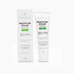 Protetor Solar Físico pele mista/seca FPS 30 - Herbia