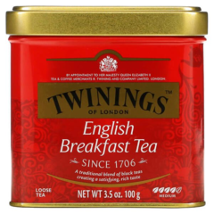 Twinings - Granel English Breakfast Tea, 100g