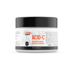 Acid-C Acidificante Antiporosidade - Curly Care - Vegano - 300ml