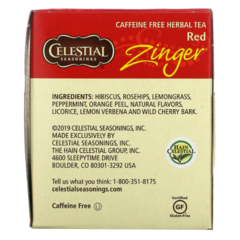 Celestial Seasonings, Herbal Tea - Red Zinger 49g - comprar online