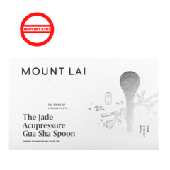 Mount Lai, A Colher de Gua Sha de Acupressão de Jade, 1 Ferramenta