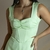 Corset Ellie verde pistache - comprar online