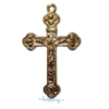 Crucifixo Deus Conosco - Dourado
