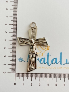Crucifixo Novo Amanhecer - Níquel - comprar online