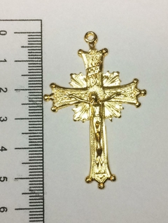 Crucifixo Elias - Dourado - comprar online