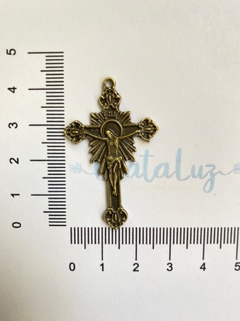 Crucifixo Esplendor - Ouro Velho