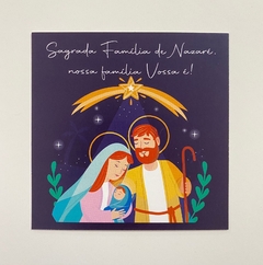 Cartão Sagrada Família de Nazaré - comprar online