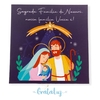 Cartão Sagrada Família de Nazaré