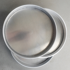 Imagen de Tartera Desmontable/ desfondable de aluminio de 20cm x3 unidades