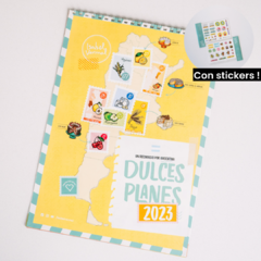 Calendario / Planner 2023 dulces planes con stickers