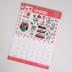 Calendario / Planner 2023 dulces planes con stickers en internet