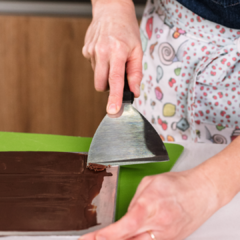 Espátula ancha profesional ideal para plancha, chocolate, tortas - Isabel Vermal
