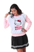 Moletom Hello Kitty Blusa Fechado